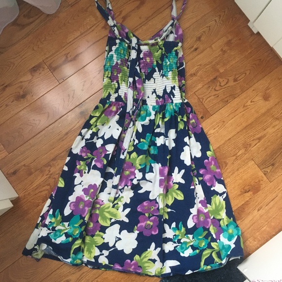 Floral mini summer dress - Picture 2 of 2
